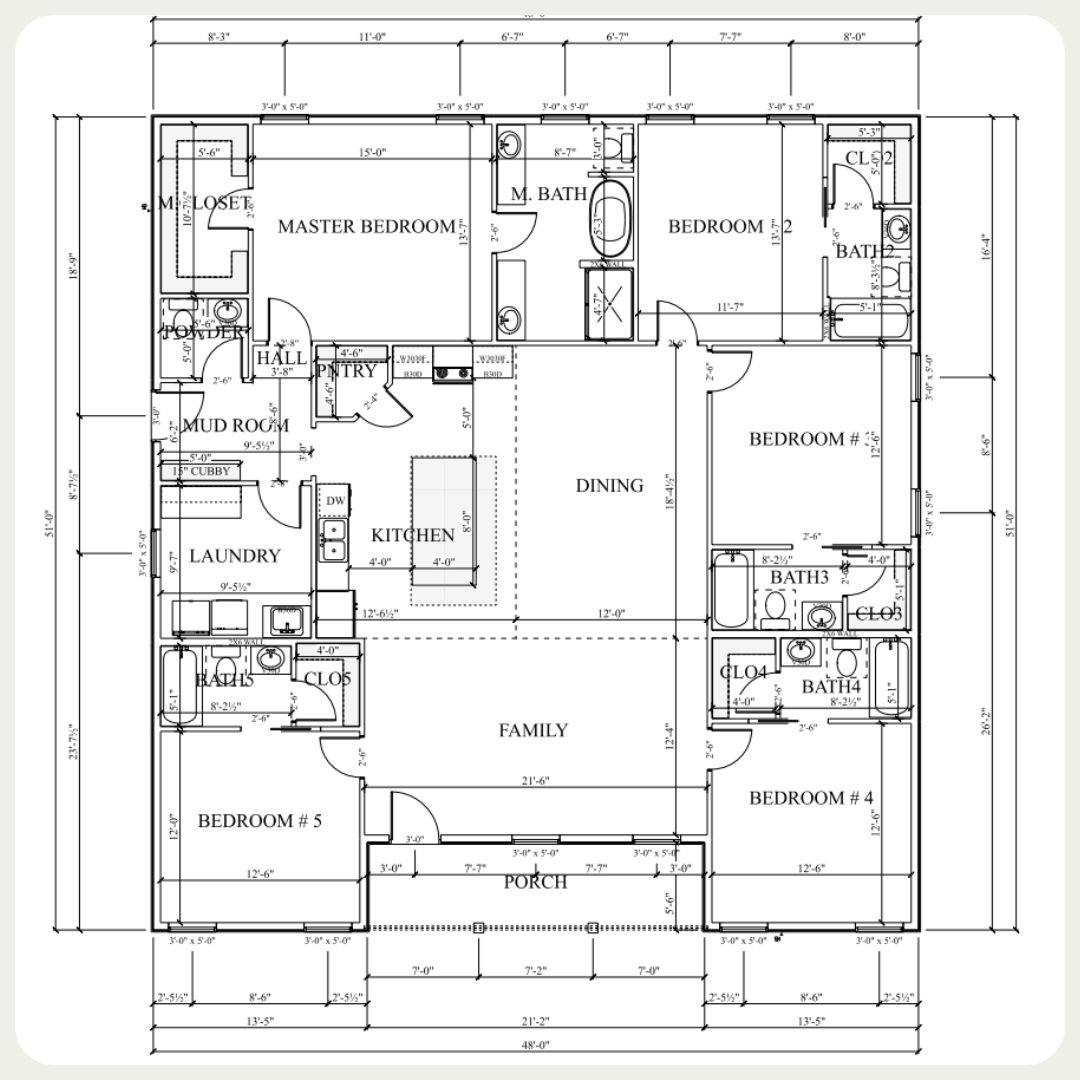 10 5 Bedroom Barndominium Floor Plans You Ll Love Barndos