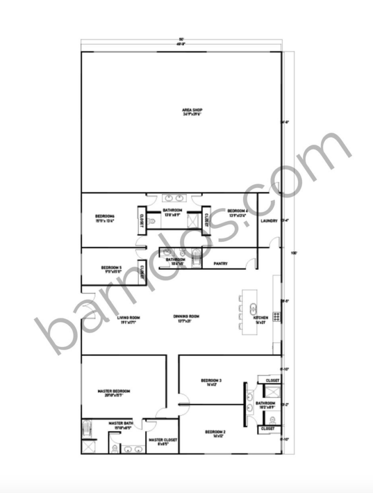 Impressive Barndominium Floor Plans That Have Shops The Perfect