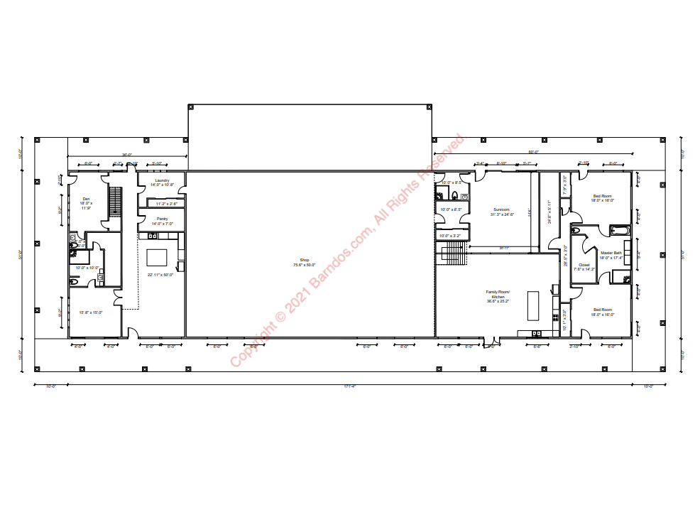 Barndominium-Floor-Plan-4245-Thumbnail