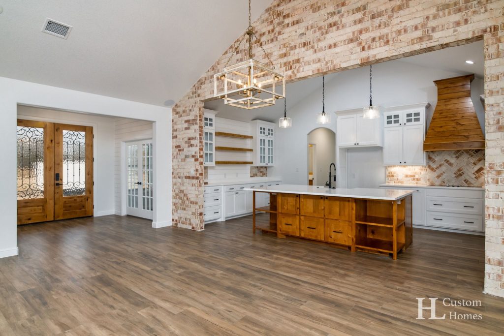 Springtown, TX Barndominium by HL Custom Homes - Interior Kitchen 1