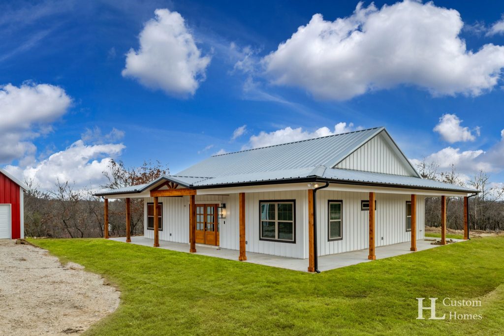 Eagle Mountain Lake, Texas HL Custom Homes Barndominium - Exterior 2