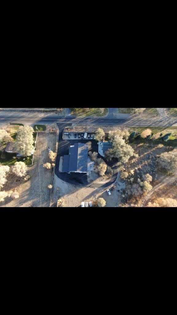 Cody Waters Barndominium in South East, Idaho - Exterior Aerial