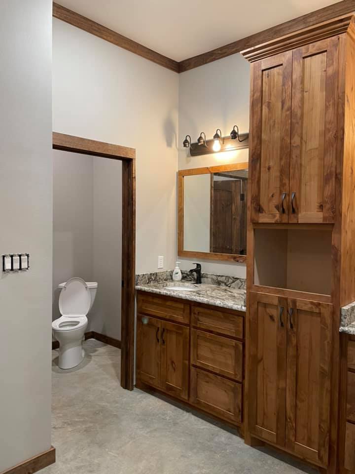 Rayville, TX Barndominium for Braxton Morris - Bathroom 1