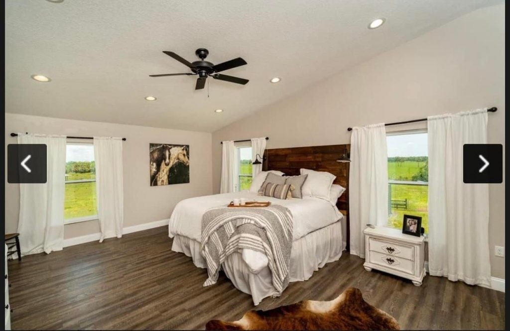 Okeechobee Florida Barndominium Bedroom