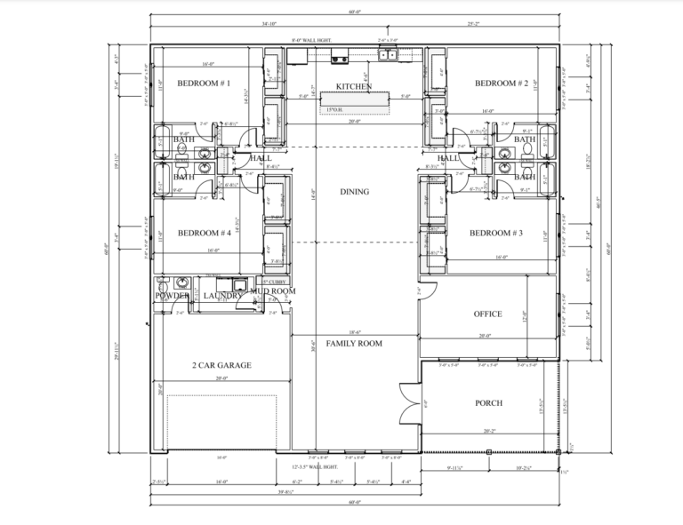 Barndominium Floor Plans With a Garage - Barndos.com