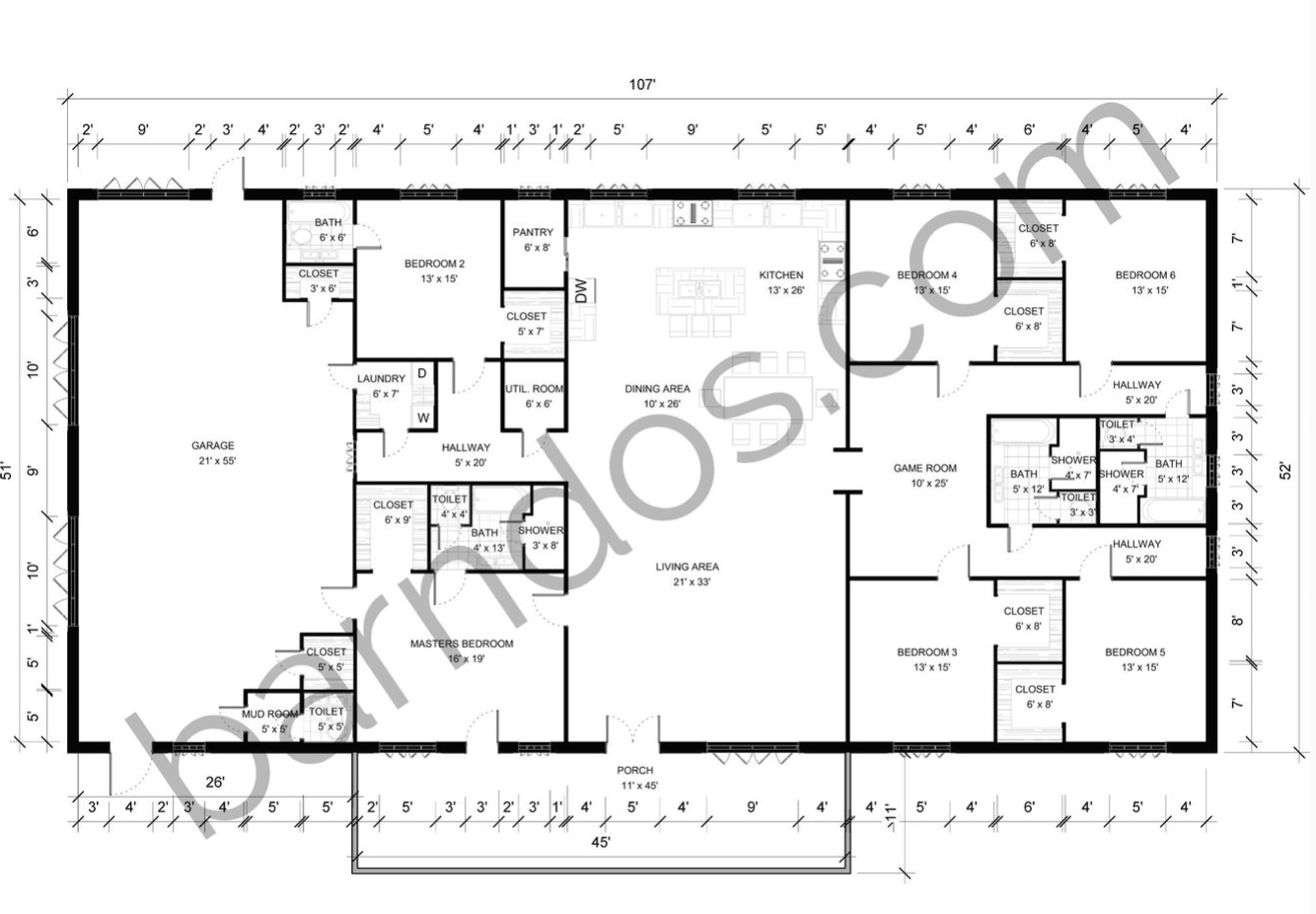 15-awesome-6-bedroom-barndominium-floor-plans-barndos