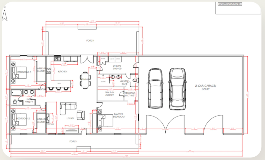 Barndominium Floor Plans With a Garage