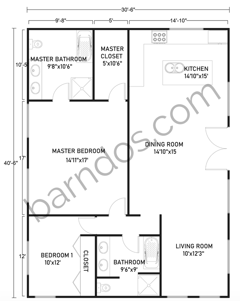 Amazing 30x40 Barndominium Floor Plans What To Consider, 49% OFF