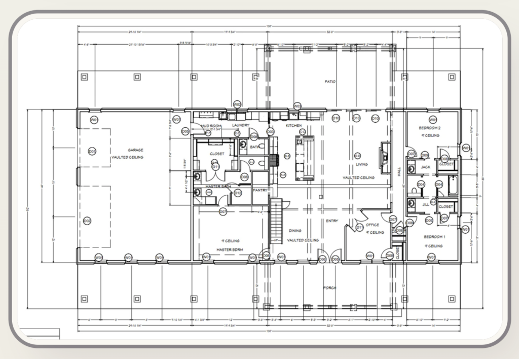 3 bedroom barndominium floor plans